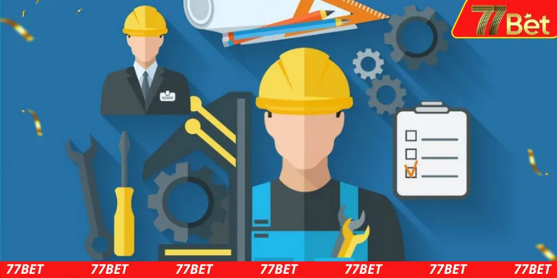 Đội ngũ kỹ thuật viên hỗ trợ khi ứng dụng 77BET bị lỗi 